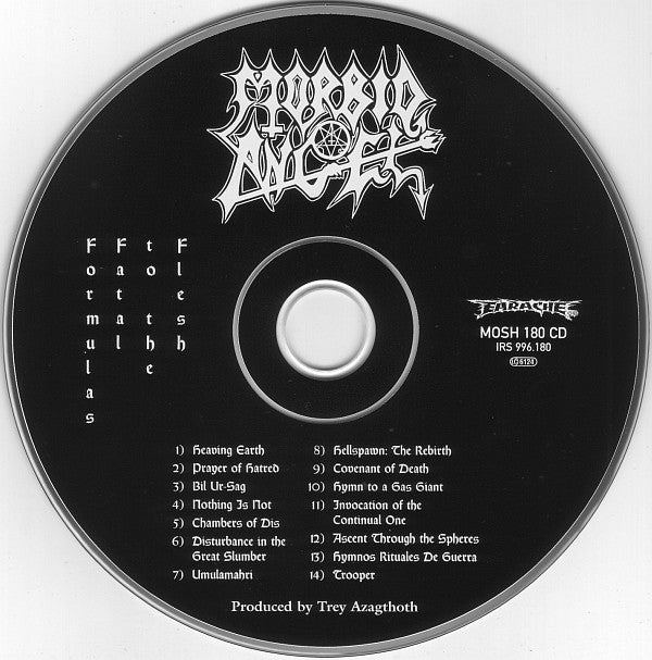 Morbid Angel : Formulas Fatal To The Flesh (CD, Album, RE, DOC)