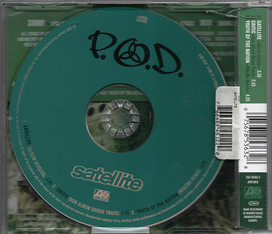 P.O.D. : Satellite (CD, Single)