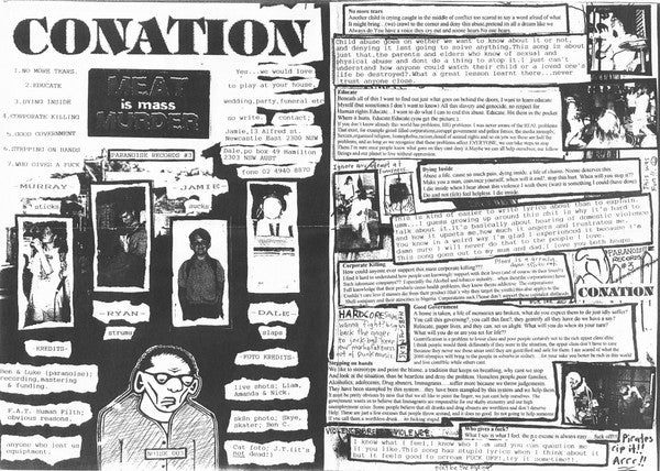 Conation / Fuck All The Human Filth : Conation / Fuck All The Human Filth (7")