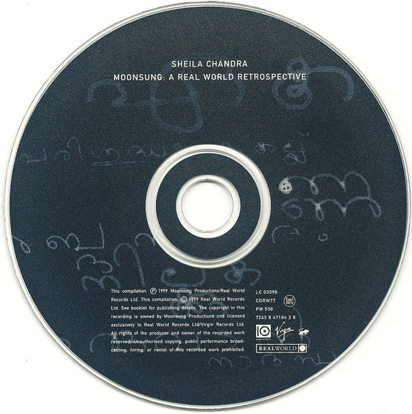 Sheila Chandra : Moonsung: A Real World Retrospective (CD, Comp, Jew)