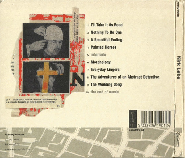 Kirk Lake : Kirk Lake (CD, Album)