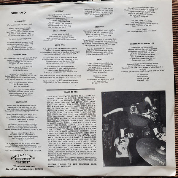 Up Front (2) : Spirit (LP, Album)