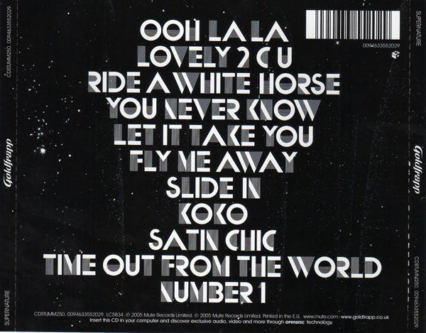 Goldfrapp : Supernature (CD, Album, Enh)