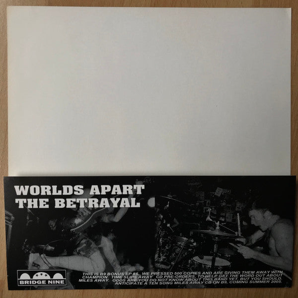 Miles Away : Worlds Apart (7", Ltd)