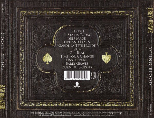 Obey The Brave : Young Blood (CD, Album)