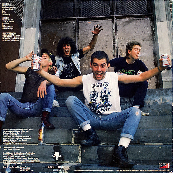 Murphy's Law (2) : Murphy's Law (LP, Album, Gre)