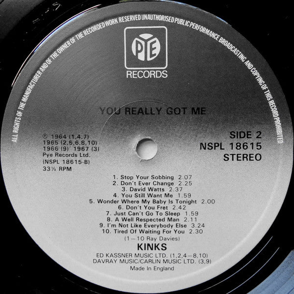 The Kinks : You Really Got Me (LP, Comp)