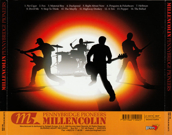 Millencolin : Pennybridge Pioneers (CD, Album)