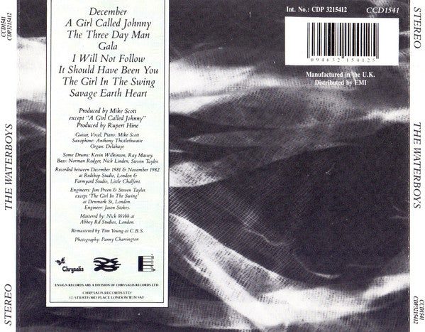 The Waterboys : The Waterboys (CD, Album, RE)