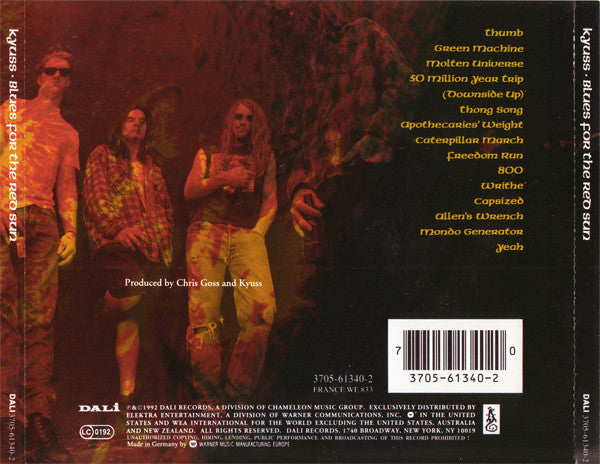 Kyuss : Blues For The Red Sun (CD, Album, RP, Cin)