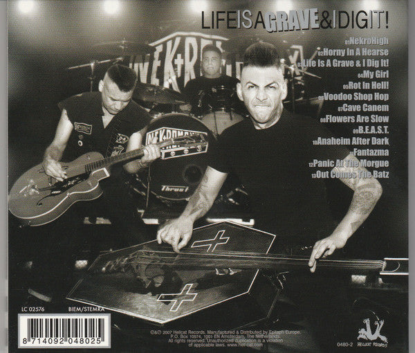 Nekromantix : Life Is A Grave & I Dig It! (CD, Album, Dig)