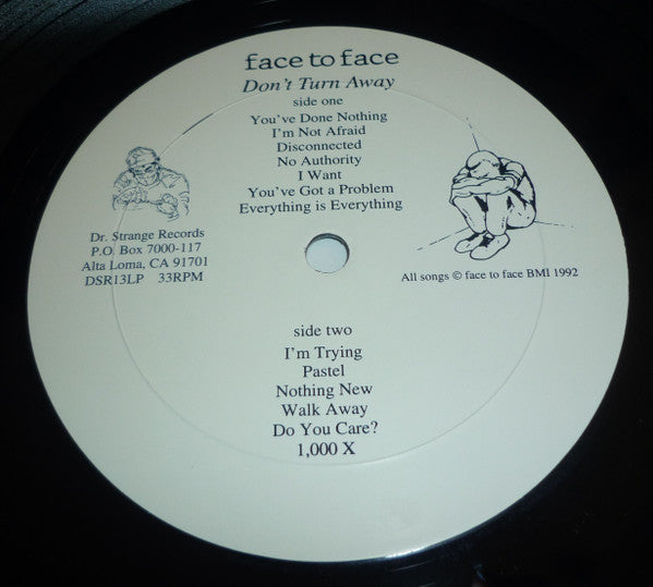 Face To Face : Don't Turn Away (LP, Album)