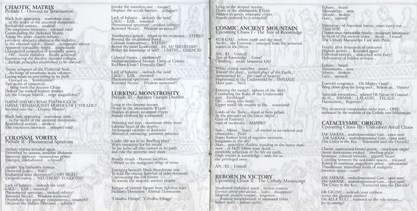 Internal Suffering : Chaotic Matrix (CD, Album)