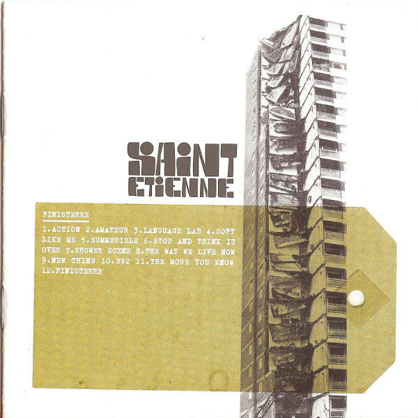 Saint Etienne : Finisterre (CD, Album)
