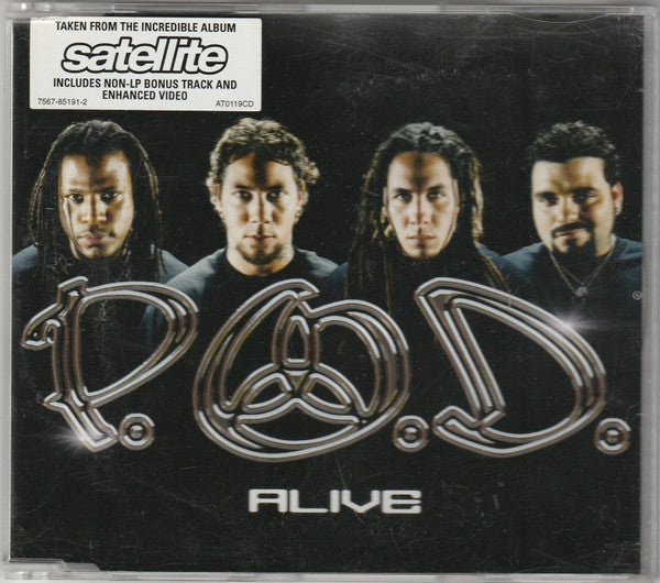 P.O.D. : Alive (CD, Maxi, Enh)