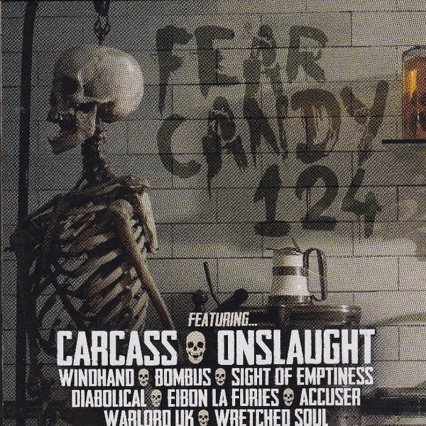 Various : Fear Candy 124 (CD, Comp, Promo)