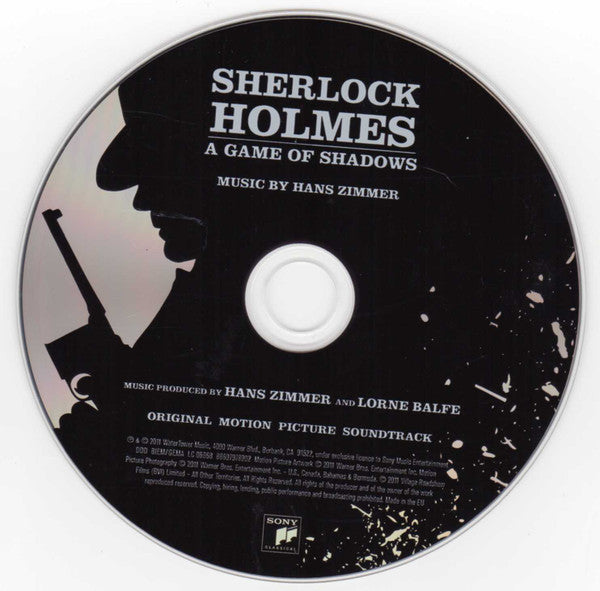 Hans Zimmer, Lorne Balfe : Sherlock Holmes: A Game Of Shadows - Original Motion Picture Soundtrack (CD, Album, Enh)