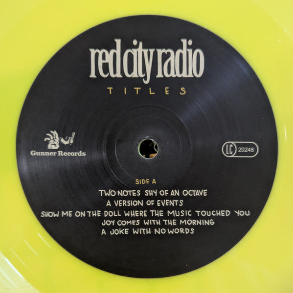 Red City Radio : Titles (LP, Album, Ltd, Yel)