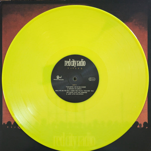 Red City Radio : Titles (LP, Album, Ltd, Yel)