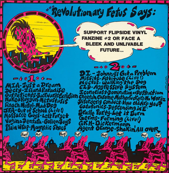 Various : Flipside Vinyl Fanzine Vol 2 (LP, Comp)
