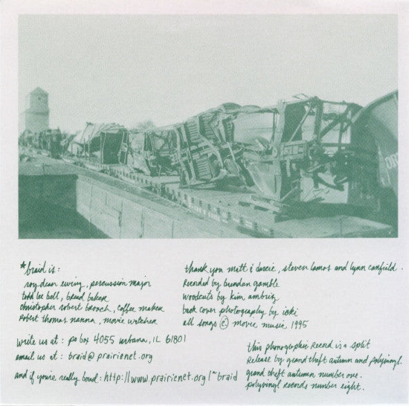 Braid : I'm Afraid Of Everything (7")