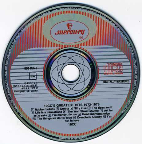 10cc : Greatest Hits 1972-1978 (CD, Comp, RE)