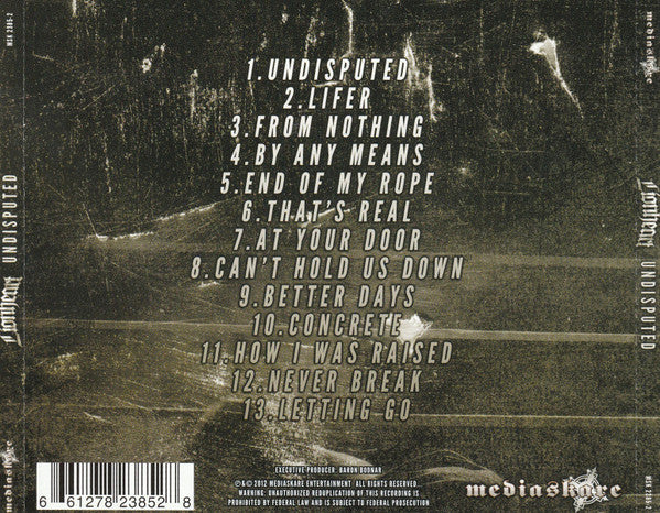 Lionheart (10) : Undisputed (CD, Album)