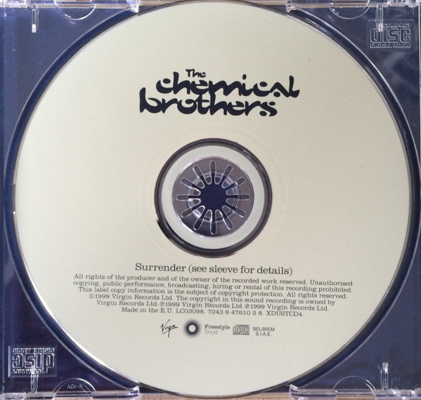 The Chemical Brothers : Surrender (CD, Album, EMI)
