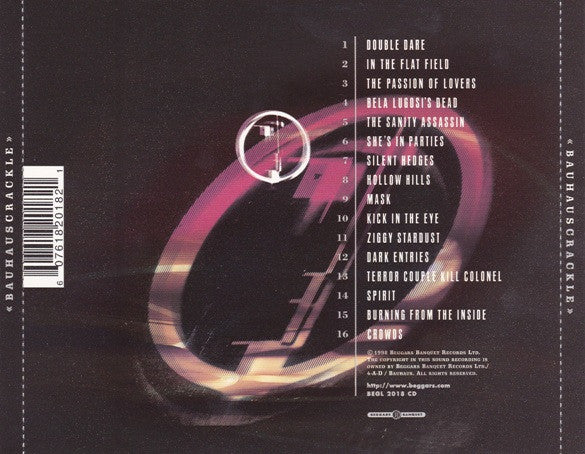 Bauhaus : Crackle (CD, Comp, RM)