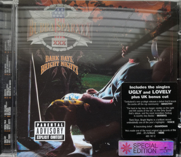 Bubba Sparxxx : Dark Days, Bright Nights (CD, Album)
