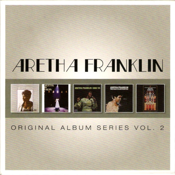 Aretha Franklin : Original Album Series Vol. 2 (Box, Comp + CD, Album, RE + CD, Album, RE + CD, Al)