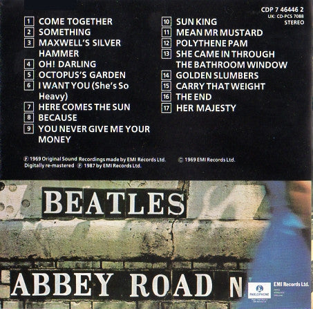 The Beatles : Abbey Road (CD, Album, RE, RM)