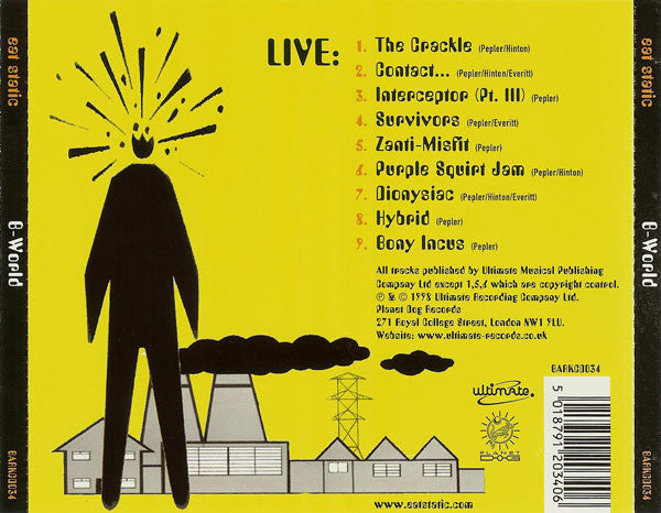 Eat Static : B-World (CD, Album)