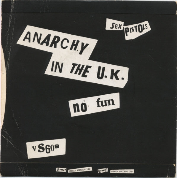 Sex Pistols : Anarchy In The U.K. (7", Single, RE, CBS)