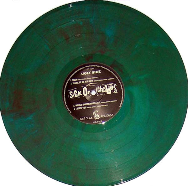 Sick On The Bus : Suck On Fuck Heads (LP, MiniAlbum, Gre)