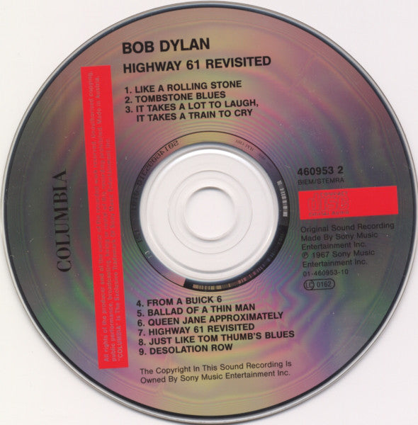 Bob Dylan : Highway 61 Revisited (CD, Album, RE)