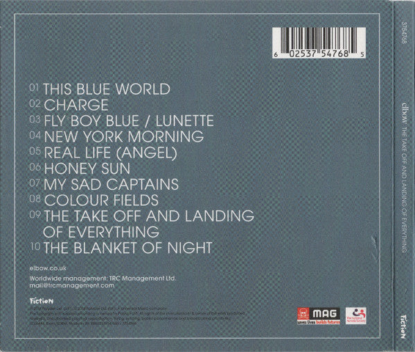 Elbow : The Take Off And Landing Of Everything (CD, Album, Dlx, Dig)