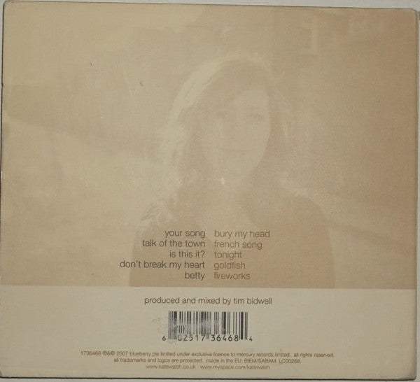 Kate Walsh : Tim's House (CD, Album, Dig)