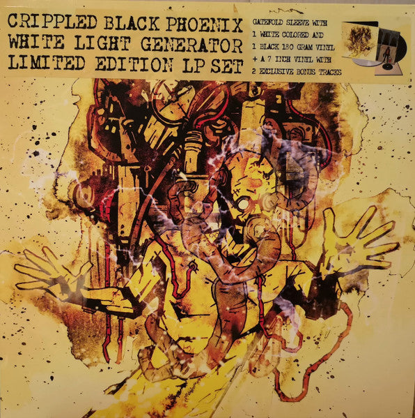 Crippled Black Phoenix : White Light Generator (LP + LP, Whi + 7" + Album)