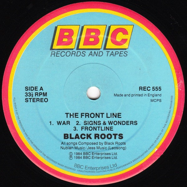 Black Roots : The Front Line (LP, Album)
