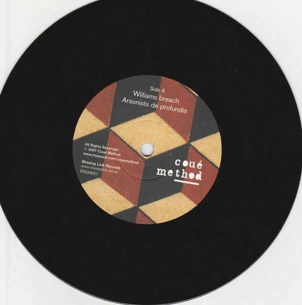 Coué Method : Coué Method (7")