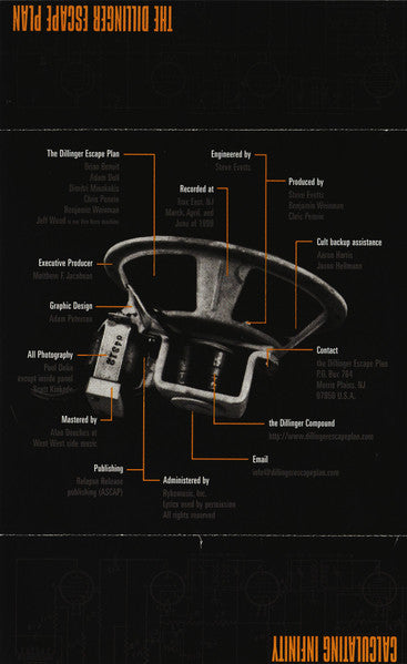 The Dillinger Escape Plan : Calculating Infinity (CD, Album, RP)