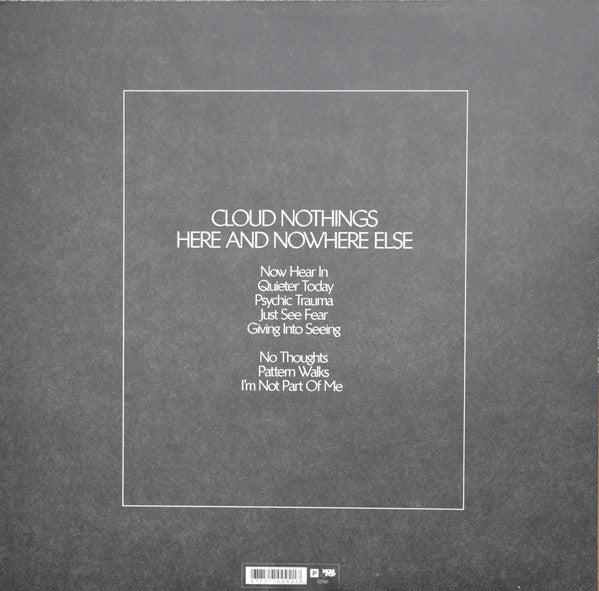 Cloud Nothings : Here And Nowhere Else (LP, Album, Ltd, Blu)