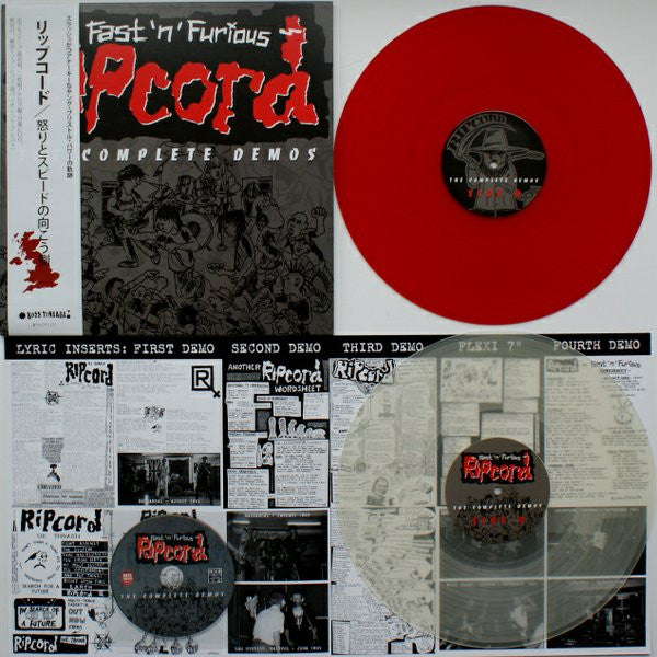 Ripcord : Fast 'N' Furious (The Complete Demos) (LP, Red + LP, Cle + Comp, Ltd + CD, Comp)