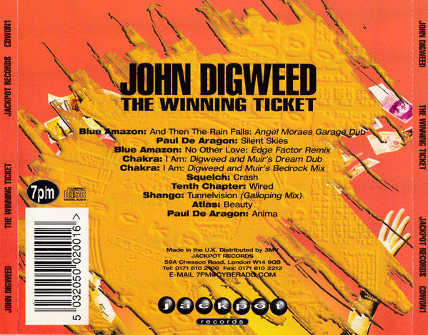 John Digweed : The Winning Ticket (CD, Mixed)