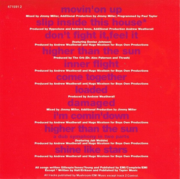 Primal Scream : Screamadelica (CD, Album, RE)