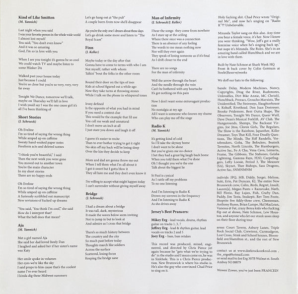 The Ergs* : Jersey's Best Prancers (12", EP)