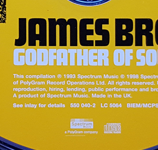 James Brown : Godfather Of Soul (CD, Comp, RE)