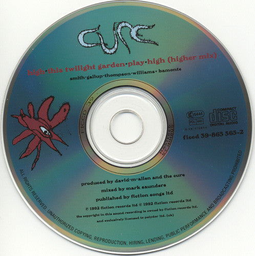Cure* : High (CD, Single)