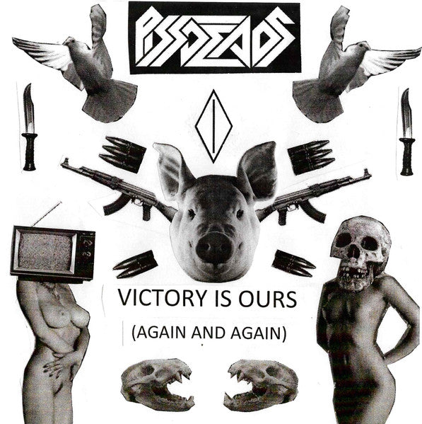 Pissdeads / Deathwank : Victory Is Ours (Again And Again) / Scumcore (7")